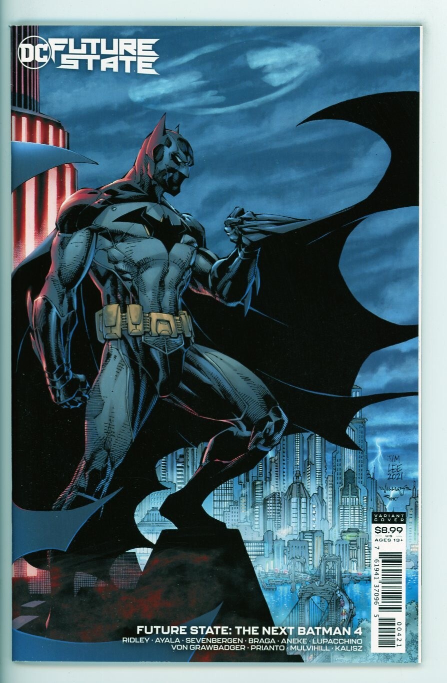 FUTURE STATE: THE NEXT BATMAN #4 NM 2021 JIM LEE VARIANT 1st