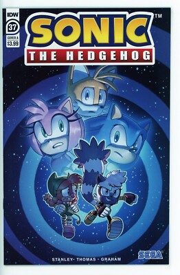 SONIC THE HEDGEHOG #37 NEAR MINT 2021 COVER A / EVAN STANLEY COVER IDW b-300