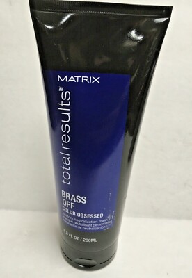 Matrix Total Results Brass Off Mask 6.8 oz NWB 