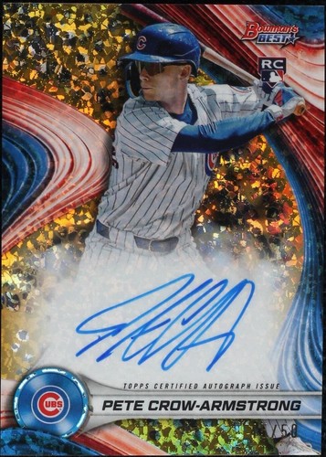 MLB Signed Baseball Pete Crow-Armstrong Signed Baseball - Chicago