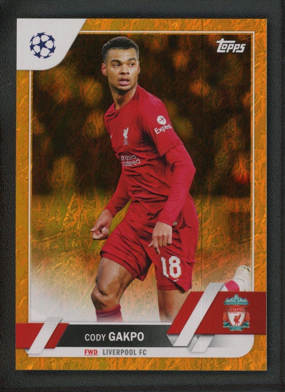 2023 CODY GAKPO 05/25 TOPPS UEFA CHAMPIONS LEAGUE JADE