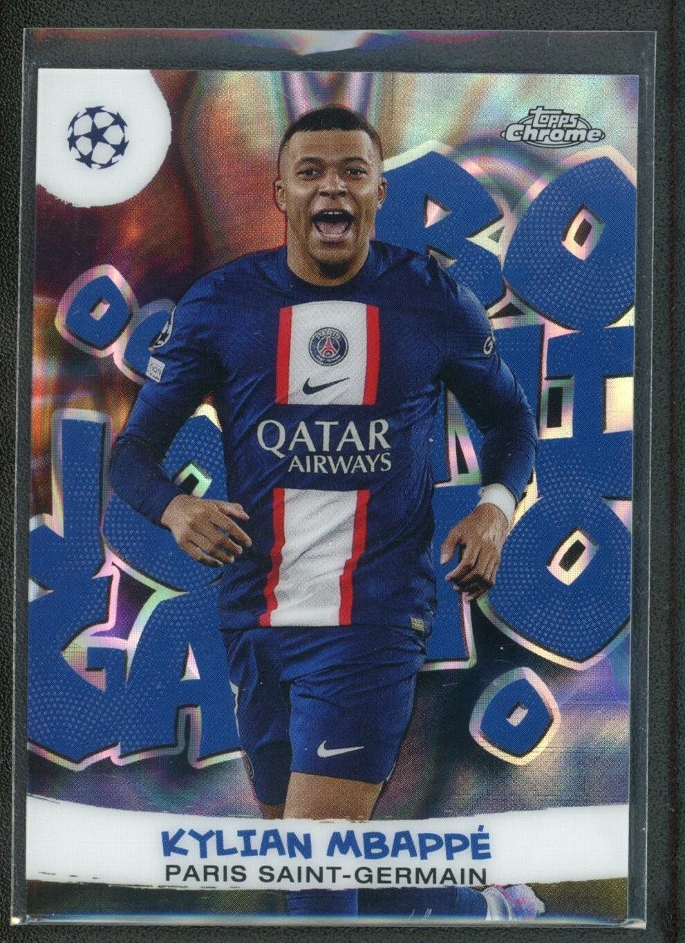 キリアン・エムバペ topps Chrome Kylian Mbappe 2024-25 Topps Chrome #1 KYLIAN MBAPPE Hero Variation Case