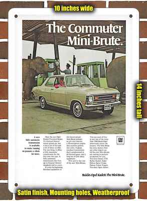 Metal Sign - 1969 Opel Kadett- 10x14 inches