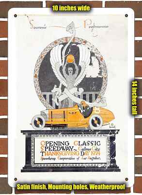 Metal Sign - 1924 Culver City Speedway- 10x14 inches