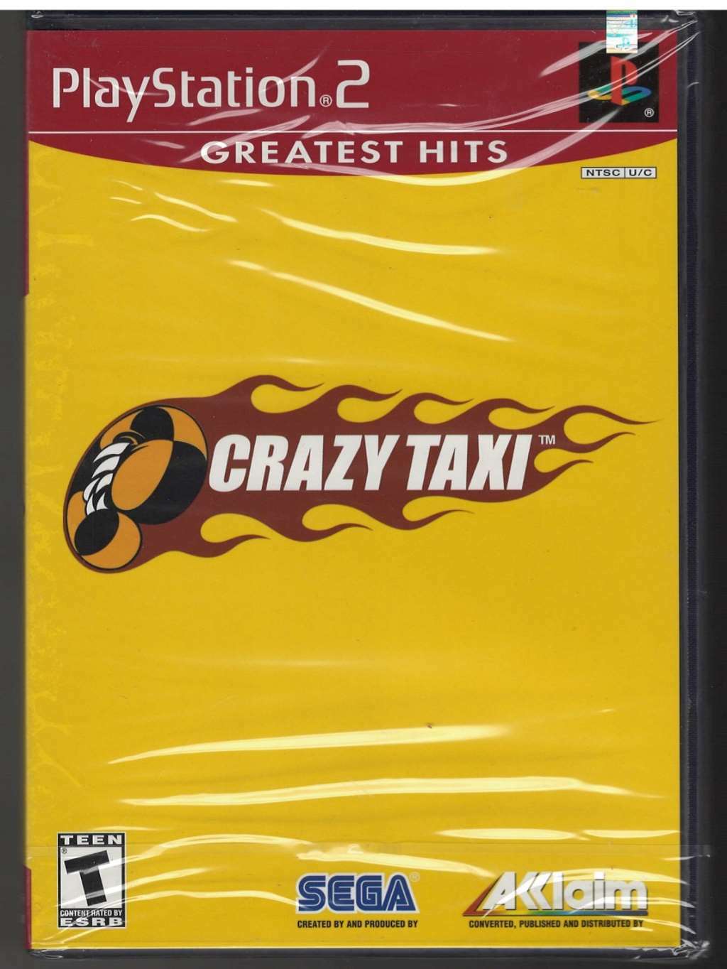 Crazy Taxi (Greatest Hits) PS2 (Brand New Factory Sealed US Crazy Taxi (Greatest Hits) PS2 (Brand New Factory Sealed US