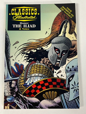 VTG Acclaim Classics Illustrated Graphic Comic Book Study Guides Homer Iliad
