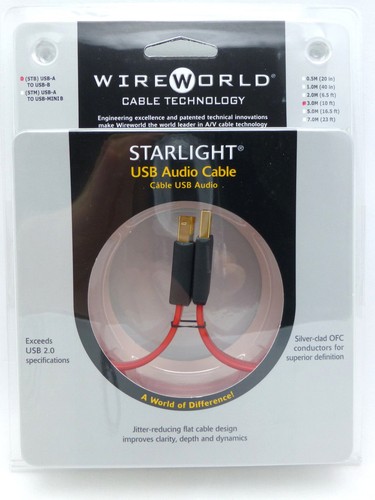 Wireworld Starlight 7 USB2.0オーディオケーブル 3m ヨドバシ.com - ワイヤーワールド WIRE WORLD Silver Starlight
