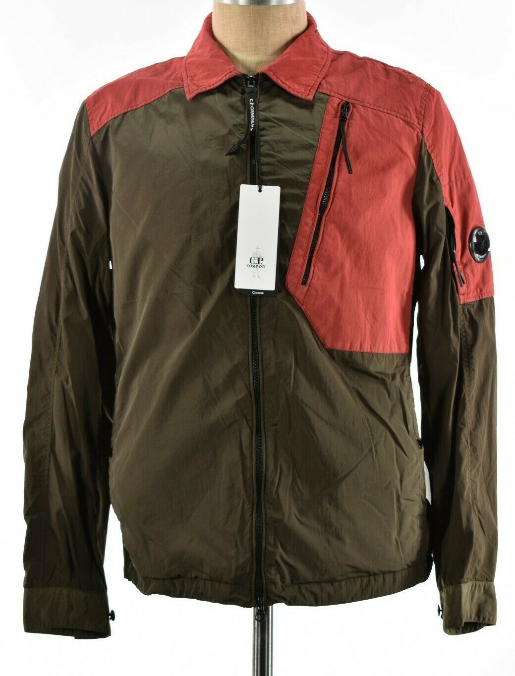 C.P. COMPANY テーラードジャケット カーキ OW034A006099A-327-FRONT_grande