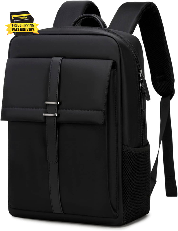 For Men Women, Water-resistant Laptop Bag 15.6 Inch For Work Bus