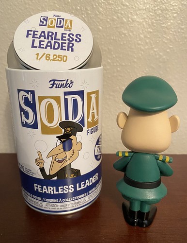 Funko Pop! Soda~Fearless Leader~Rocky and Bullwinkle~Common-VAULTED