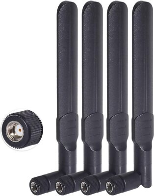 Dual Band 2.4GHz 5/5.8GHz WiFi Antenna 8dBi MIMO RP-SMA For ASUS TP-Link Router