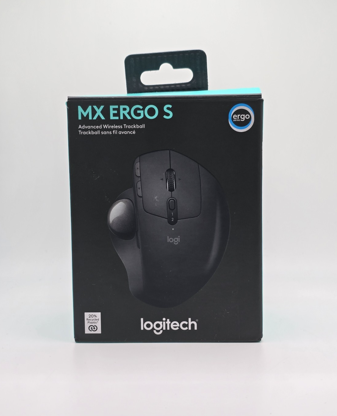 Logitech MX Ergo S Advanced Wireless Trackball Ergonomic Mouse