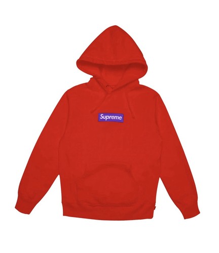 New Supreme Box Logo Hooded Sweatshirt FW17 Authentic Rare