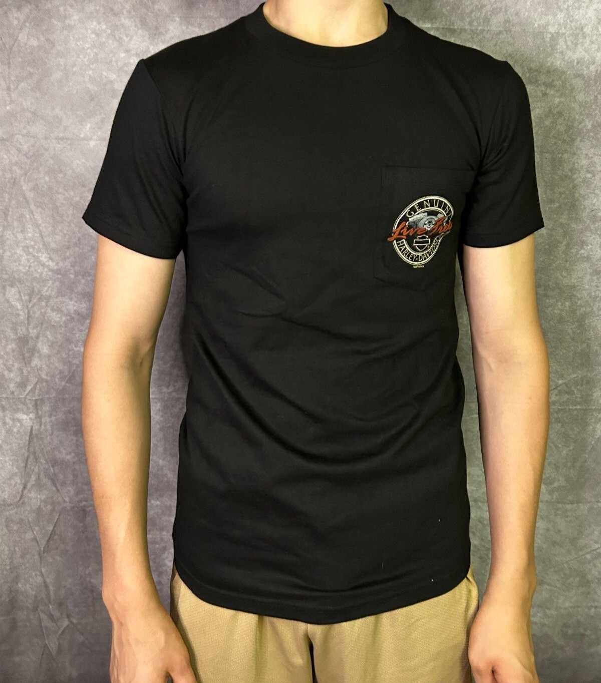 Harley-Davidson 雷模様 Tシャツ s-l1200.jpg