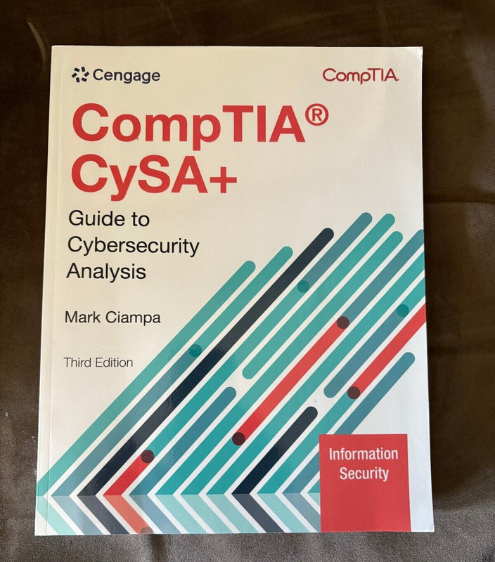 Comp TIA CySA+ Guide to Cybersecurity Analysis