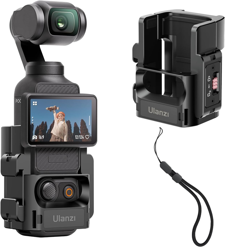 PK-06 Expansion Adapter Accessories for DJI Osmo Pocket 3 - Aluminum Protective