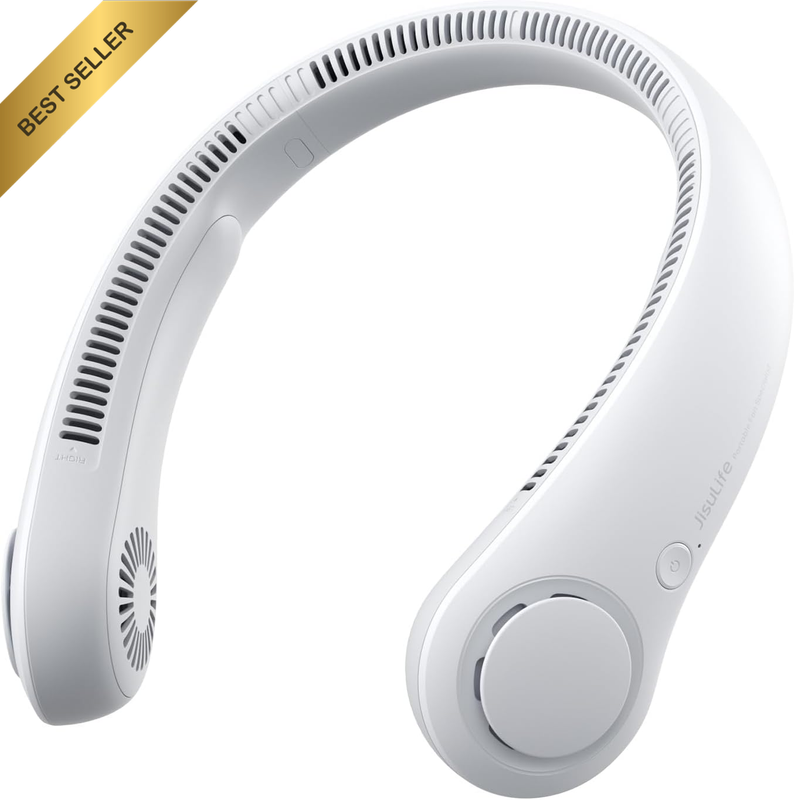 Portable Neck Fan, Rechargeable Hands Free Bladeless Fan, 4000 Mah Battery Opera