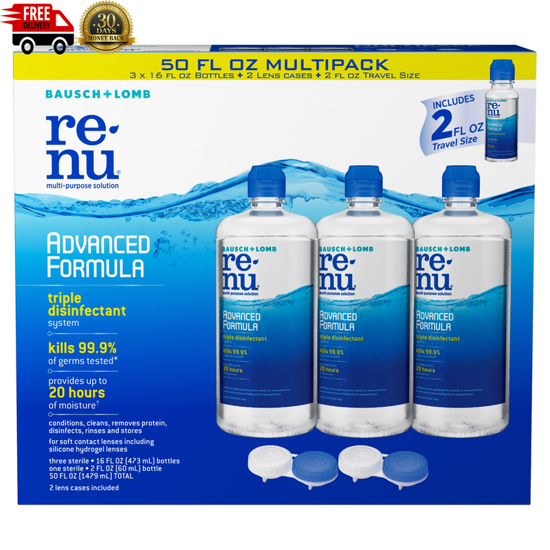 Renu Advanced Formula Multi-Purpose Solution, 50 Ounces