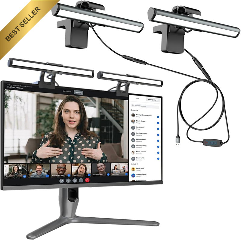 Video Conference Lighting Monitor Light Bar Eye Caring Screen Lamp Webcam Zoom K