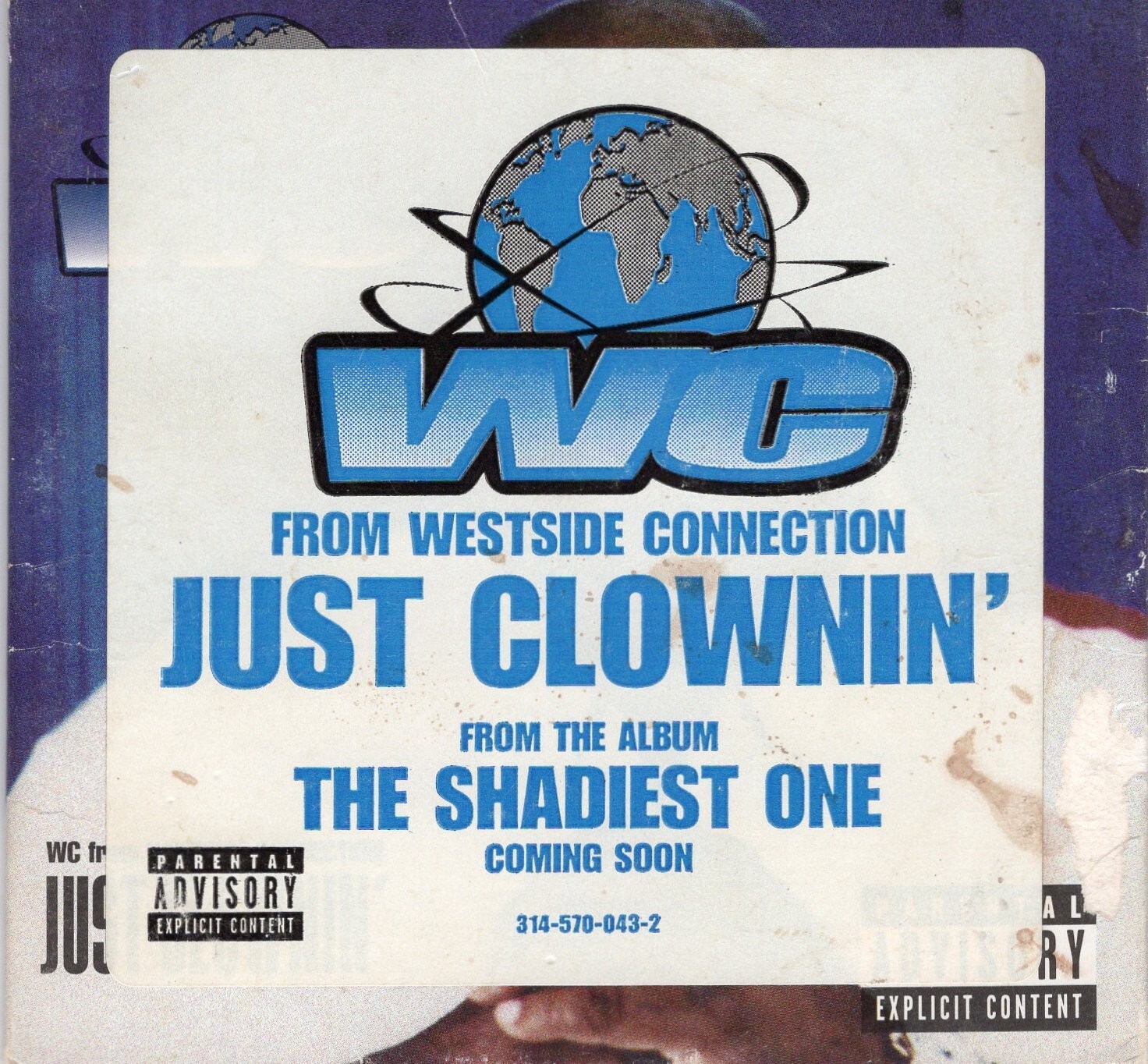 Just Clownin' [CD Single] by WC from Westside Connection