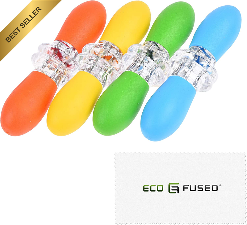Corn Holders - 4 Pairs (Orange/Yellow/Blue/Green) - Corn on the Cob Skewers - La
