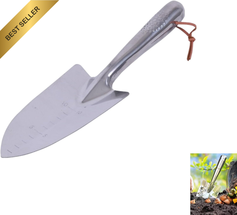 Garden Small Hand Shovel, Heavy Duty Garden Hand Shovel with Ergonomic Grip with