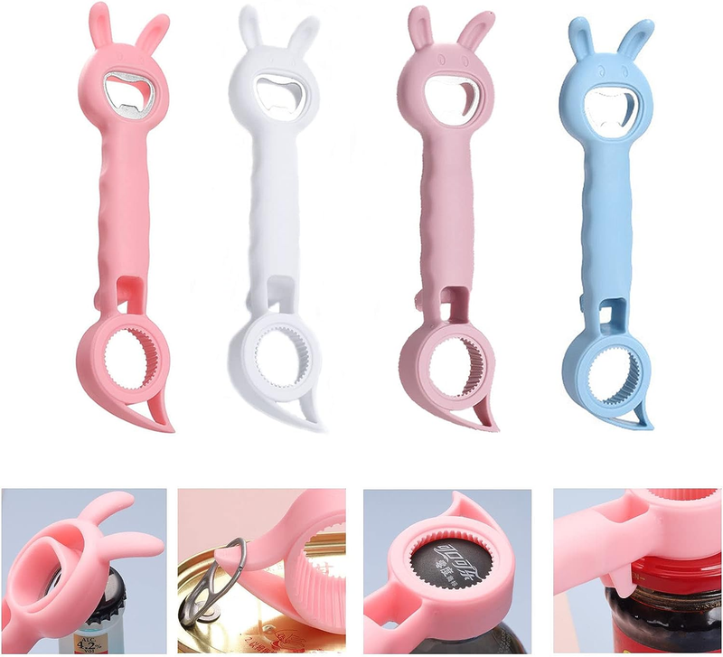 8PCS Multi Function Jar Opener for Various Bottles and Cans