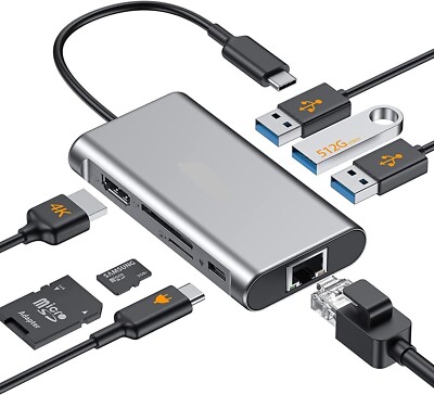 BC Master Link PD Pro USB-C Hub CB-C08