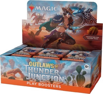Magic: The Gathering Outlaws of Thunder Junction Играют в бустерную коробку