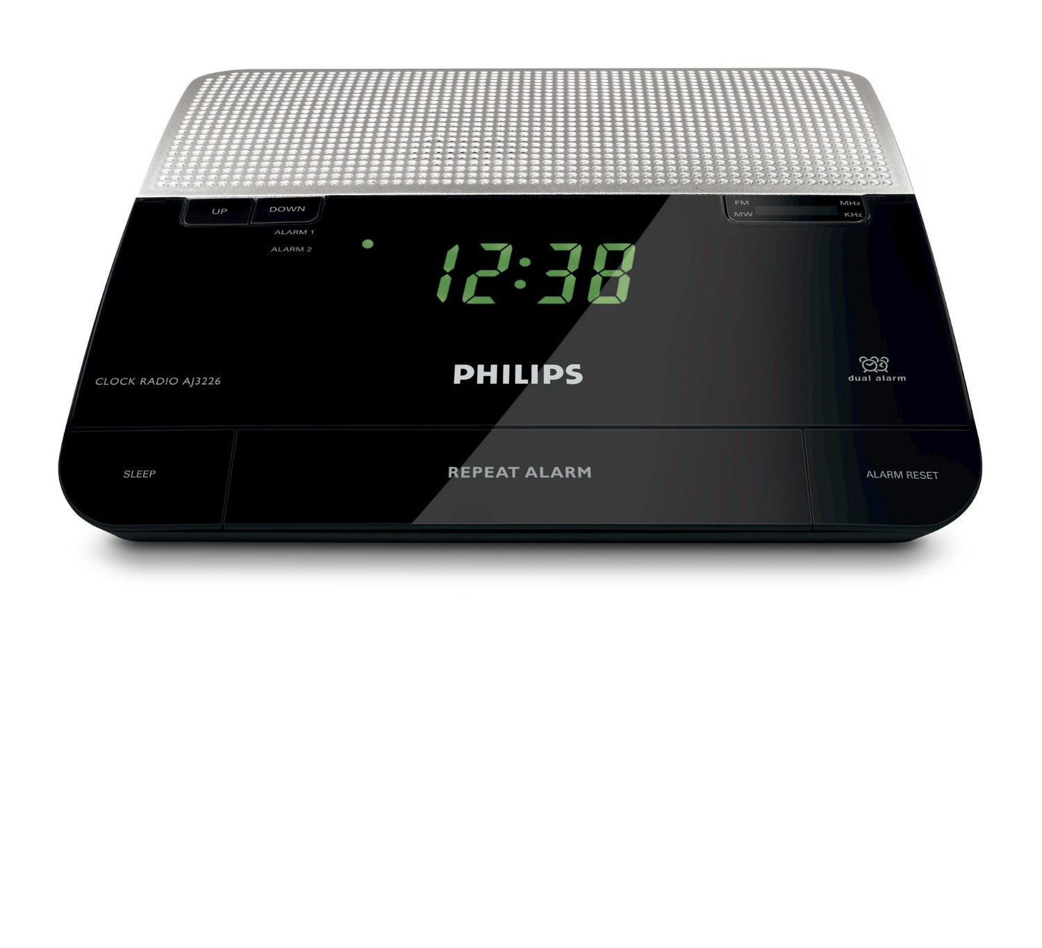 Philips AJ3226 FM Digital Tuning Alarm Clock Radio 220240 Volts eBay