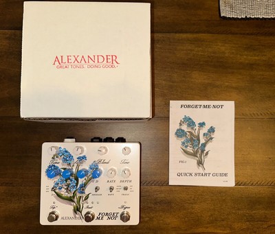 Alexander Pedals Forget Me Not Delay Pedal BRAND NEW
