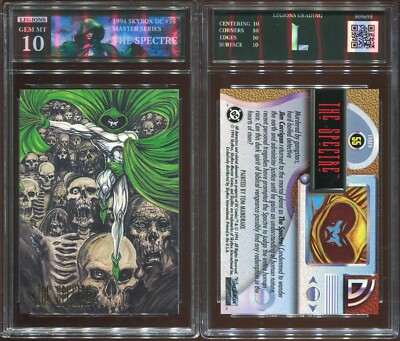1994 SKYBOX DC MASTER SERIES THE SPECTRE #55 GEM MINT 10