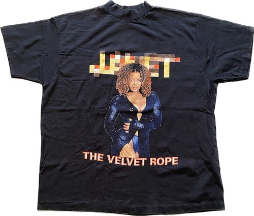 Vintage 1998 Janet Jackson Usher 1998 Rap T Shirt The Velvet Vintage 1998 Janet Jackson Usher 1998 Rap T Shirt The Velvet