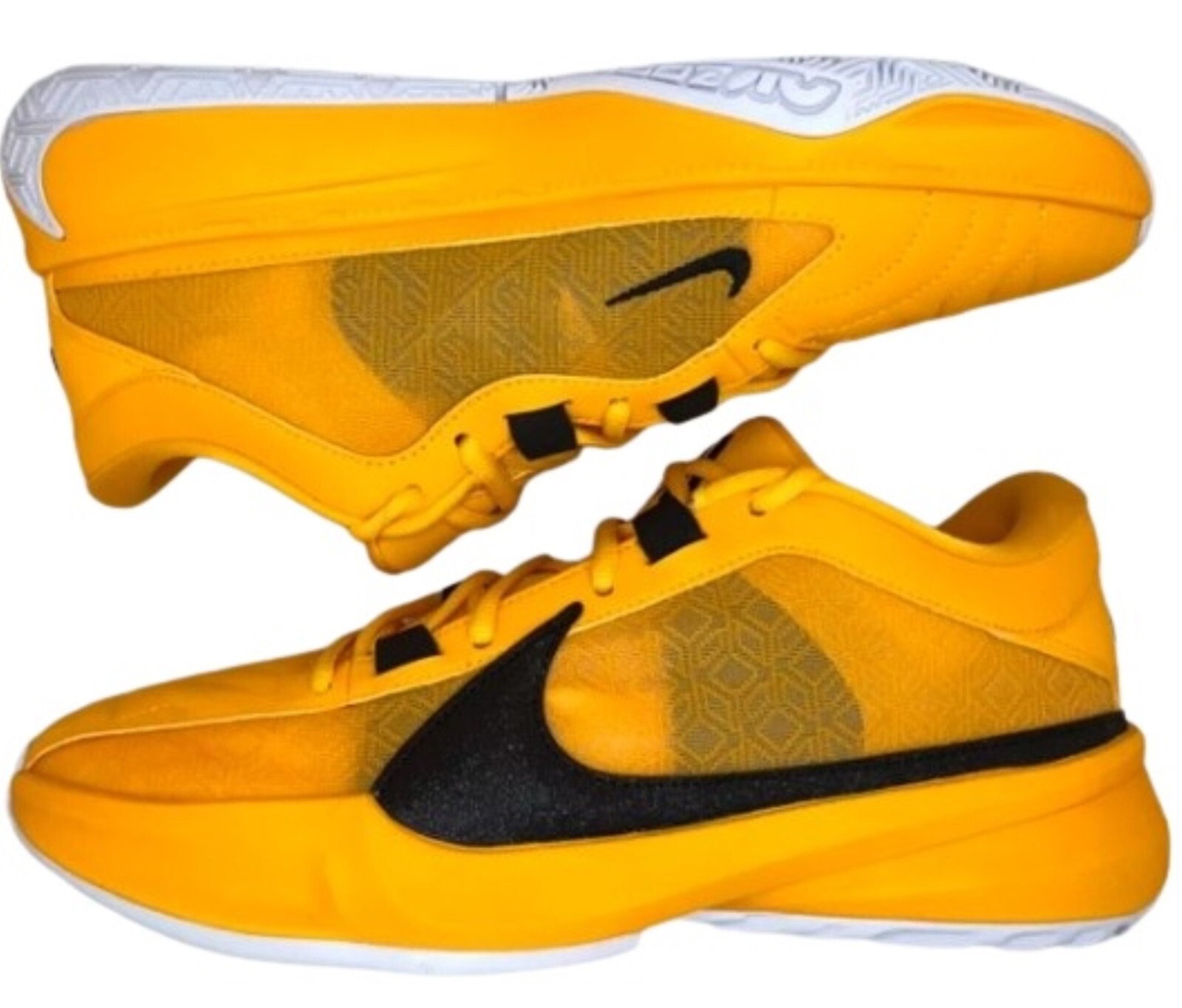 Nike Zoom Freak 5 TB Basketball Shoes, University Gold/Black