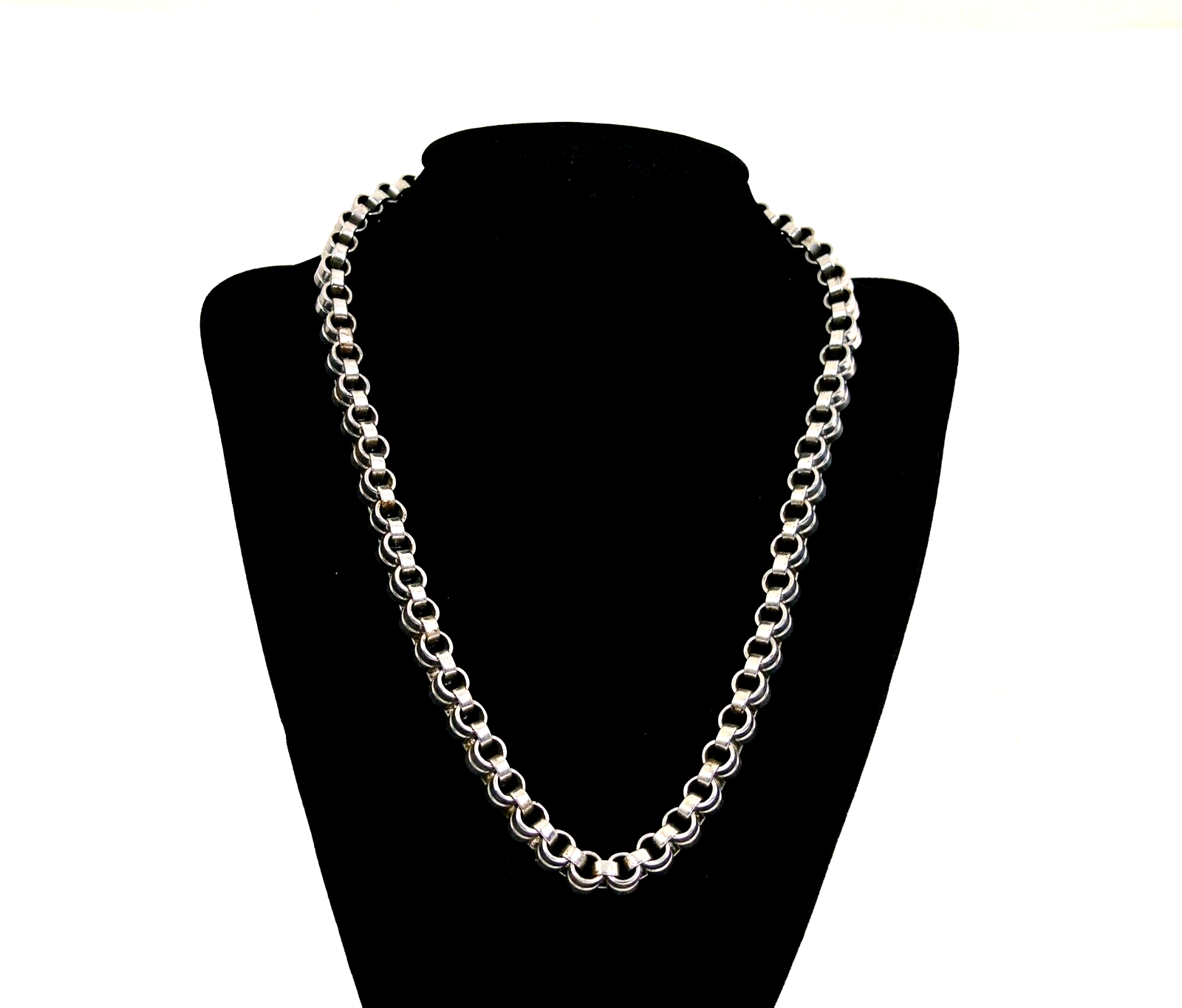 Zable Jewels Men's Necklace/Unisex Stainless Steel Jersey