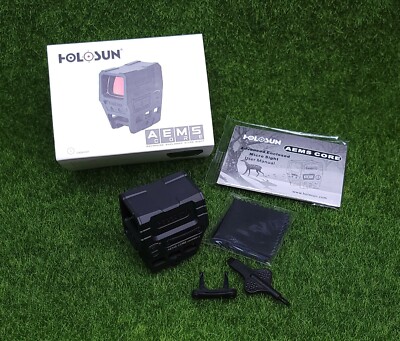 Holosun AEMS Core Open Reflex Red Dot Sight - AEMS-CORE-110101