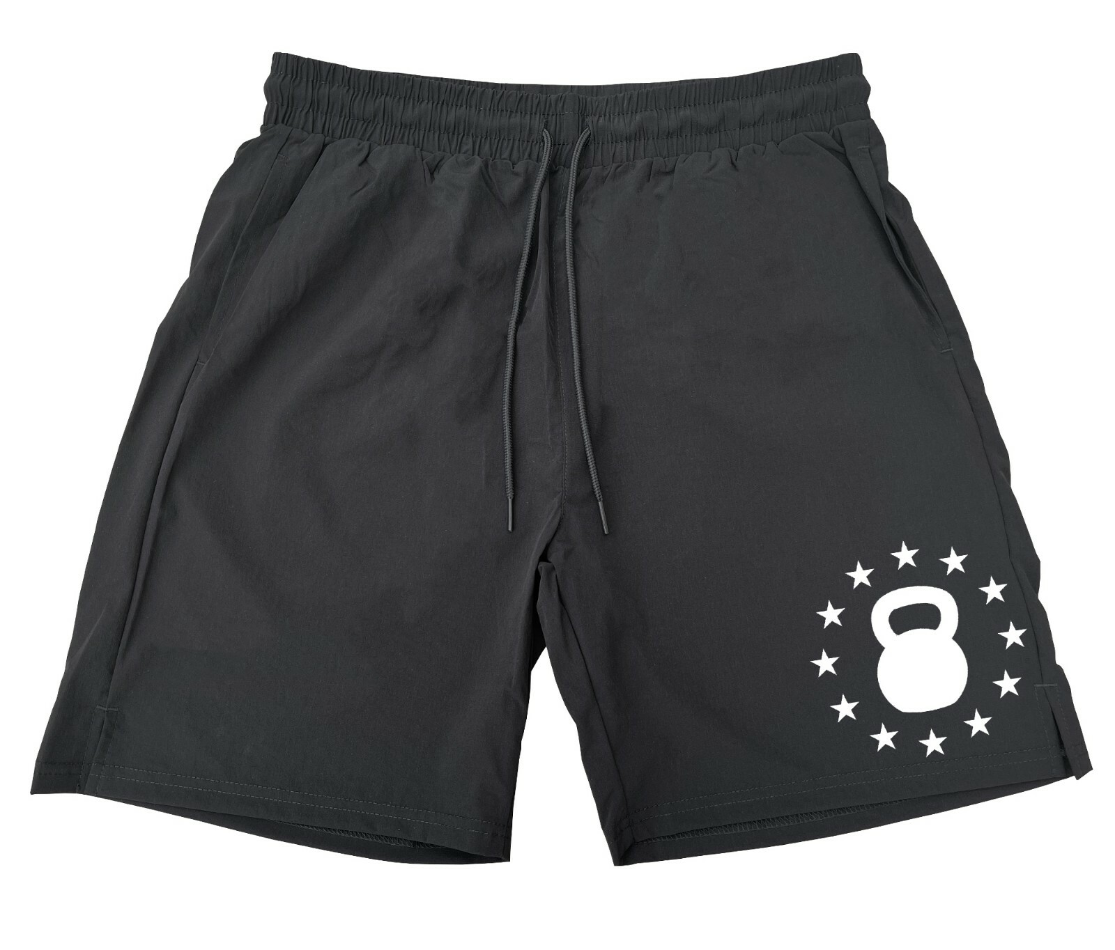 Mens Kettlebell Star Emblem V401 Black Athletic Nylon