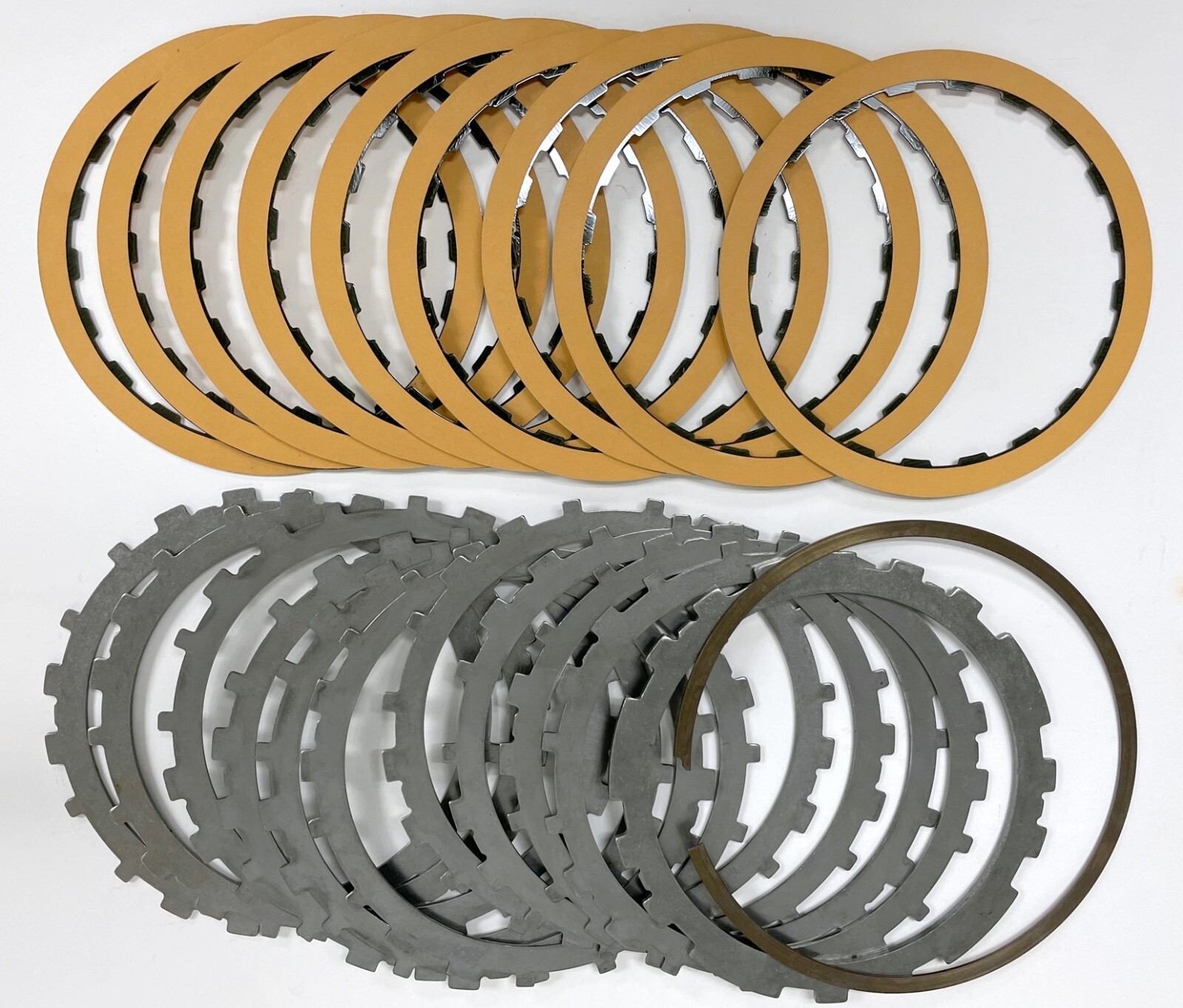 700 700R4 4L60 E ALTO 3-4 Powerpack Stock Tan Clutch 9 Plate Friction - Foto 10