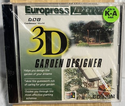 3D Garden Designer (Windows 3.1 or higher, 744827574473) 