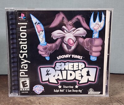 Looney Tunes: Sheep Raider (Sony PlayStation 1 PS1) CIB Complete - Tested WORKS