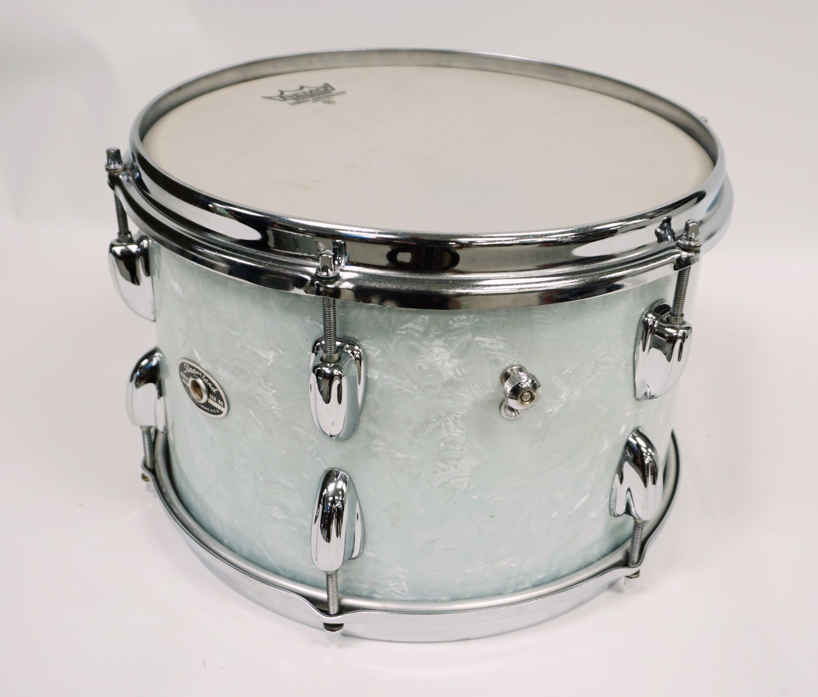 1970's SLINGERLAND DRUM SHELL PACK KIT WMP VINTAGE WHITE MARINE PEARL