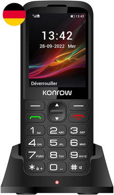 Konrow Senior 280 - Große Tasten - Sehr Einfach Zu Bedienen - 2,8'' Display Opti