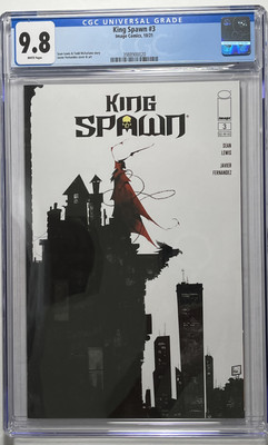 KING SPAWN #3 CGC 9.8 NM/MINT McFARLANE story FERNANDEZ cover & art Image
