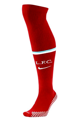 Nike Stadium Adult Red Knee High Polyester Liverpool FC Soccer Socks Sz M 6-8