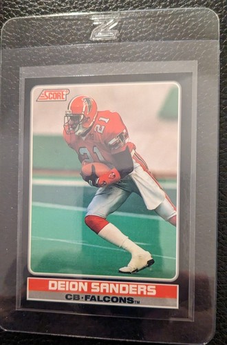 1990 SCORE YOUNG SUPERSTARS #15 DEION SANDERS FLORIDA STATE FALCONS COLORADO HOF