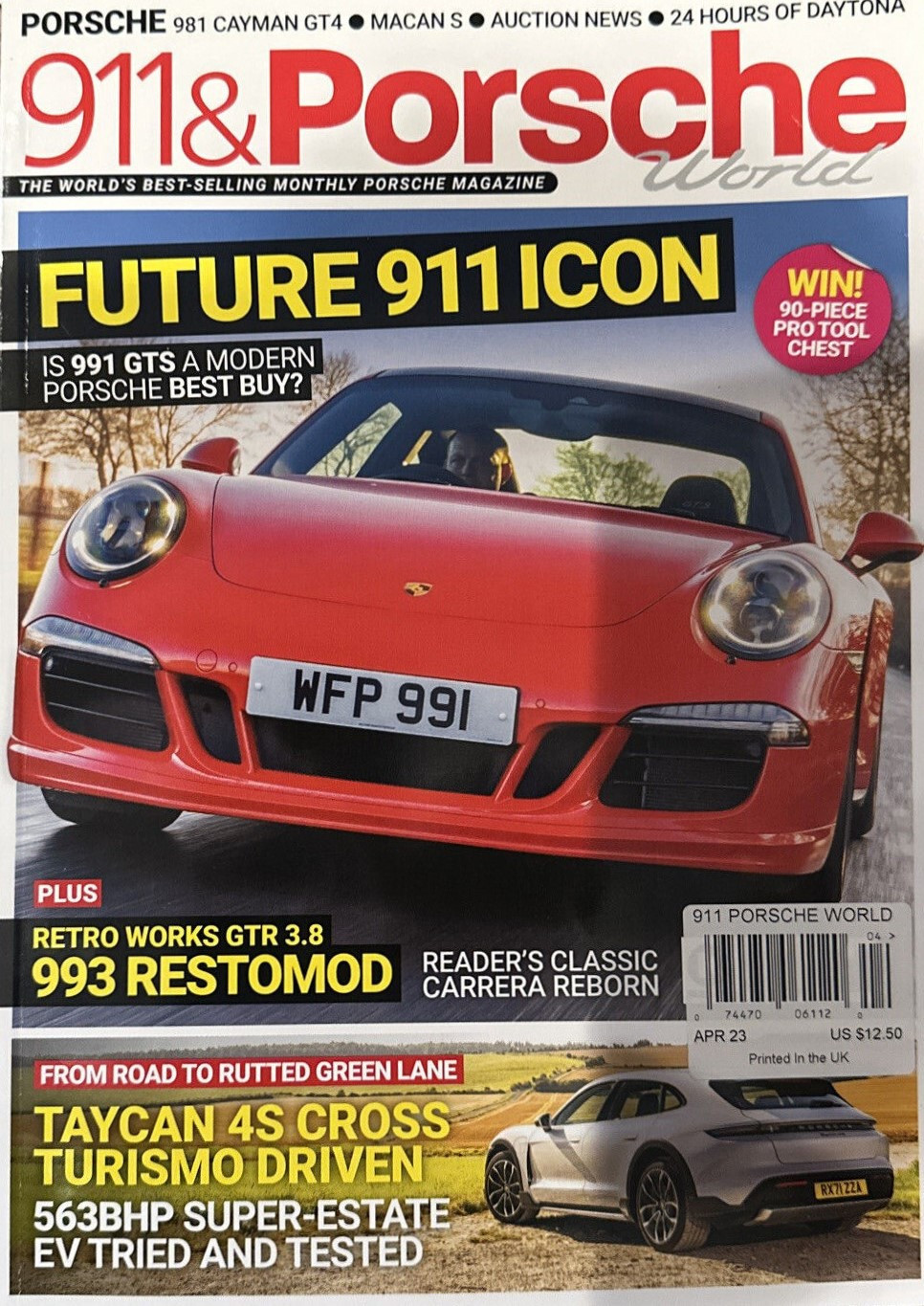 911 & Porsche Magazine Future 911 Icon No345 April 2023 New