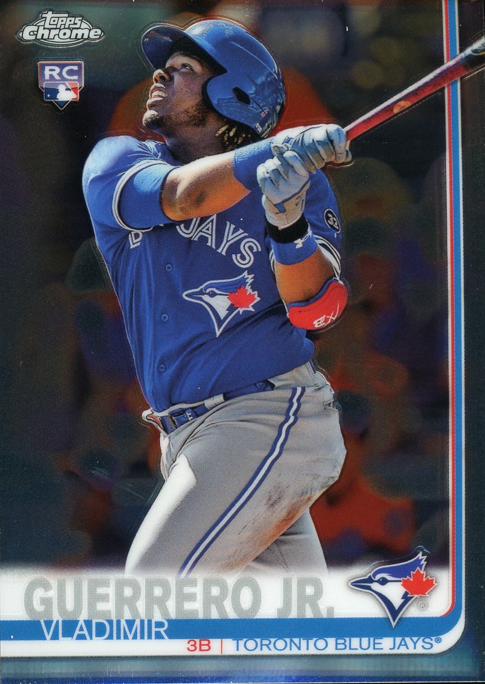 2019 Topps Chrome Vladimir Guerrero Jr. #201 Rookie Card (RC 2019 Topps Chrome Vladimir Guerrero Jr. #201 Rookie Card (RC