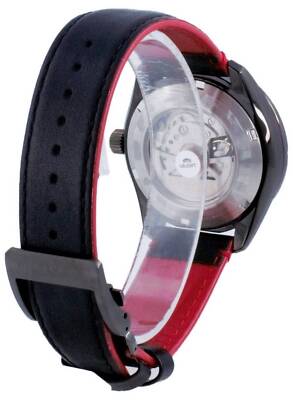 Pre-owned Orient Star Avant Garde Skeleton 24 Jewels Leather Re-av0a03b00b 100m Mens Watch