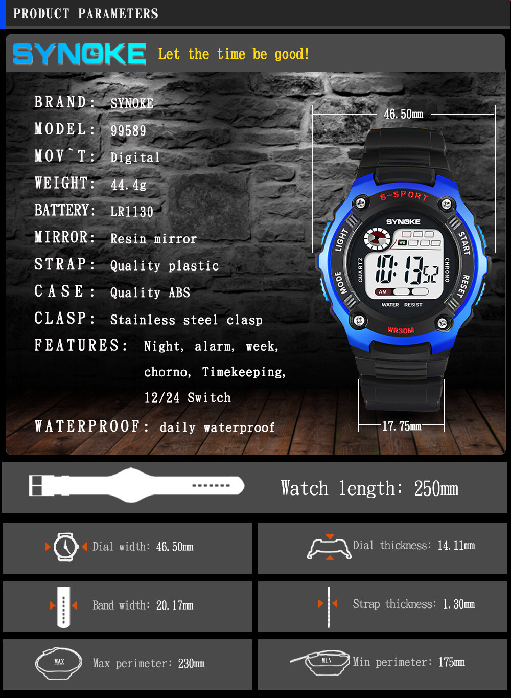 Children Kids Sports Digital Watch LED Waterproof Watch Gift for Boys Girls US