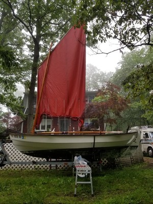 1984 Drascombe Scaffie Sailboat